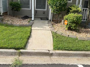 Ruben O.'s lawn care service result