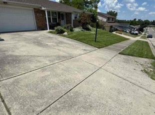 Khaori B.'s grass cutting service result