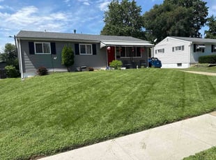 Hunter L.'s grass maintenance service result