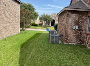 Larry A.'s grass cutting service result