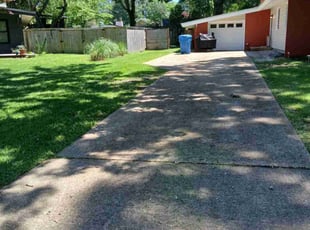 Laura F.'s grass cutting service result