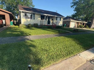 David D.'s grass maintenance service result