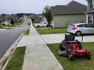 Nickolas P.'s lawn care service result