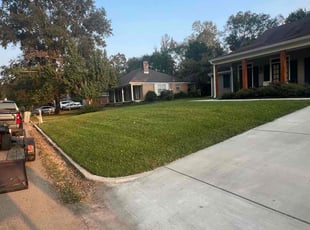 Jenai W.'s lawn maintenance service result