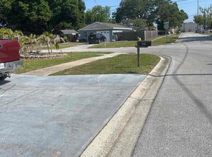 Jacob A.'s lawn maintenance service result