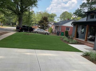 Jenn V.'s turf maintenance service result