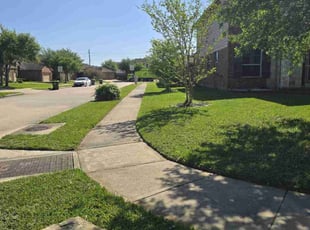 Peggy E.'s turf care service result