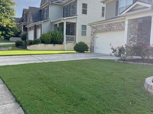 Mauricia K.'s lawn care services service result