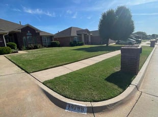 Emily W.'s grass cutting service result