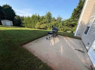Coleen M.'s grass cutting service result