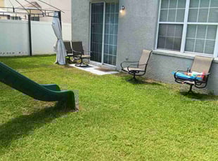 Chris B.'s grass maintenance service result