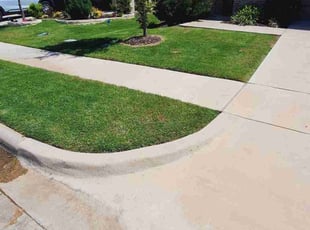 James D.'s lawn maintenance service result