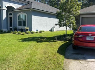 Courtney M.'s grass maintenance service result