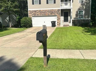 Johnny B.'s grass maintenance service result