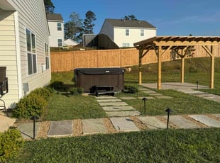 Meghan B.'s lawn maintenance service result