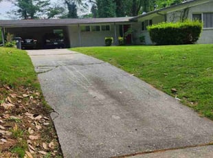 Jim B.'s lawn maintenance service result