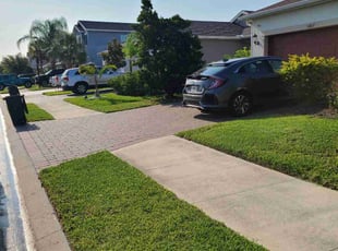 Samantha J.'s lawn maintenance service result
