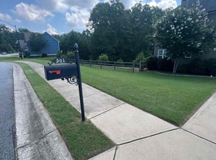 Anthony J.'s lawn care services service result