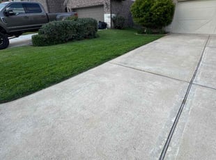 Zack D.'s grass maintenance service result
