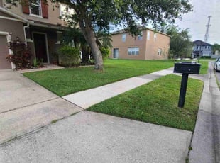 Candace P.'s lawn service service result