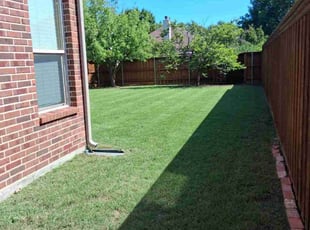 Carla B.'s landscaping service result