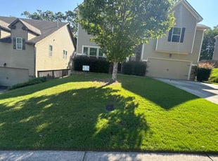 Jin O.'s lawn maintenance service result