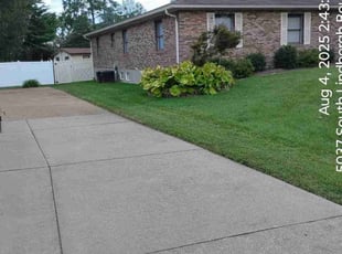 Amy S.'s lawn maintenance service result