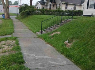 Deb L.'s grass maintenance service result
