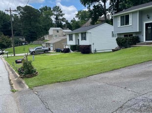 Eugene R.'s lawn maintenance service result