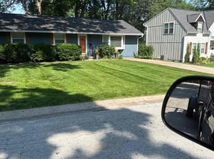 Julie R.'s lawn maintenance service result