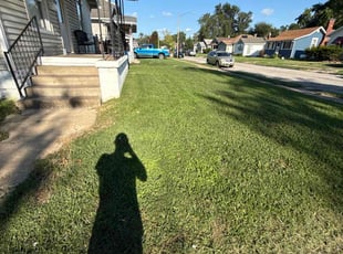 John M.'s lawn maintenance service result