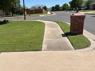 Melvin A.'s turf care service result