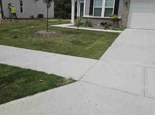 Chris C.'s grass maintenance service result