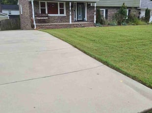 Kristin H.'s grass maintenance service result