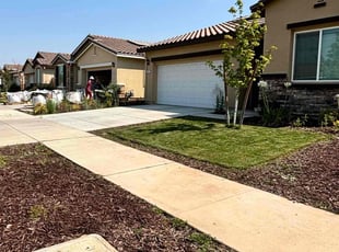 Courtney M.'s grass cutting service result