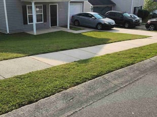 Aaron C.'s lawn service service result