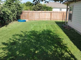 Omari M.'s gardening service service result