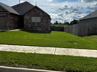 Kristina B.'s turf care service result