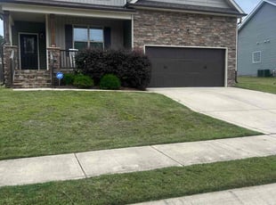 Brittany S.'s grass cutting service result