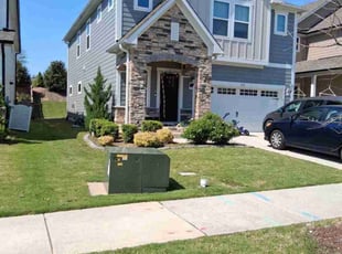 Justin C.'s lawn maintenance service result