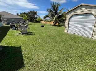 Gabrielle W.'s lawn maintenance service result