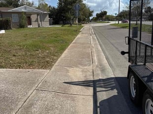 Janice K.'s grass maintenance service result