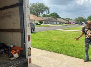 Rashelle W.'s grass cutting service result