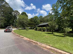 Luke D.'s lawn care service result