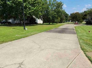 Valerie M.'s grass cutting service result