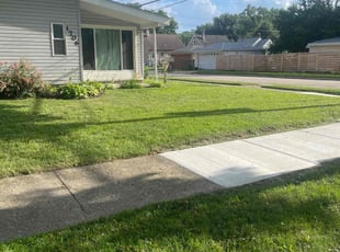 Garvin W.'s grass maintenance service result