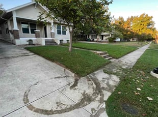 John C.'s grass maintenance service result