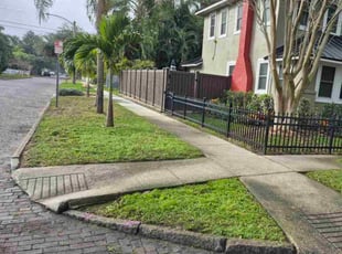 Brandon C.'s grass cutting service result