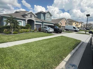 David J.'s grass maintenance service result