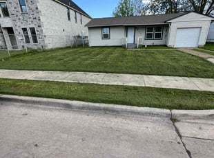 Eddie A.'s grass cutting service result